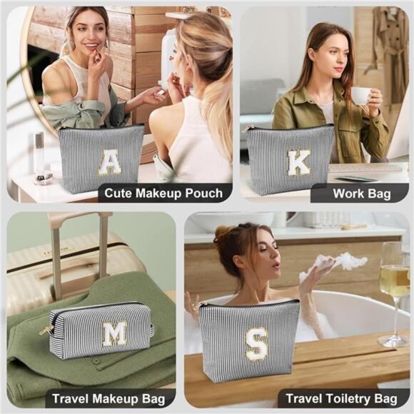 Makeup Bag for Girls Teen Black - Picture 6 of 6